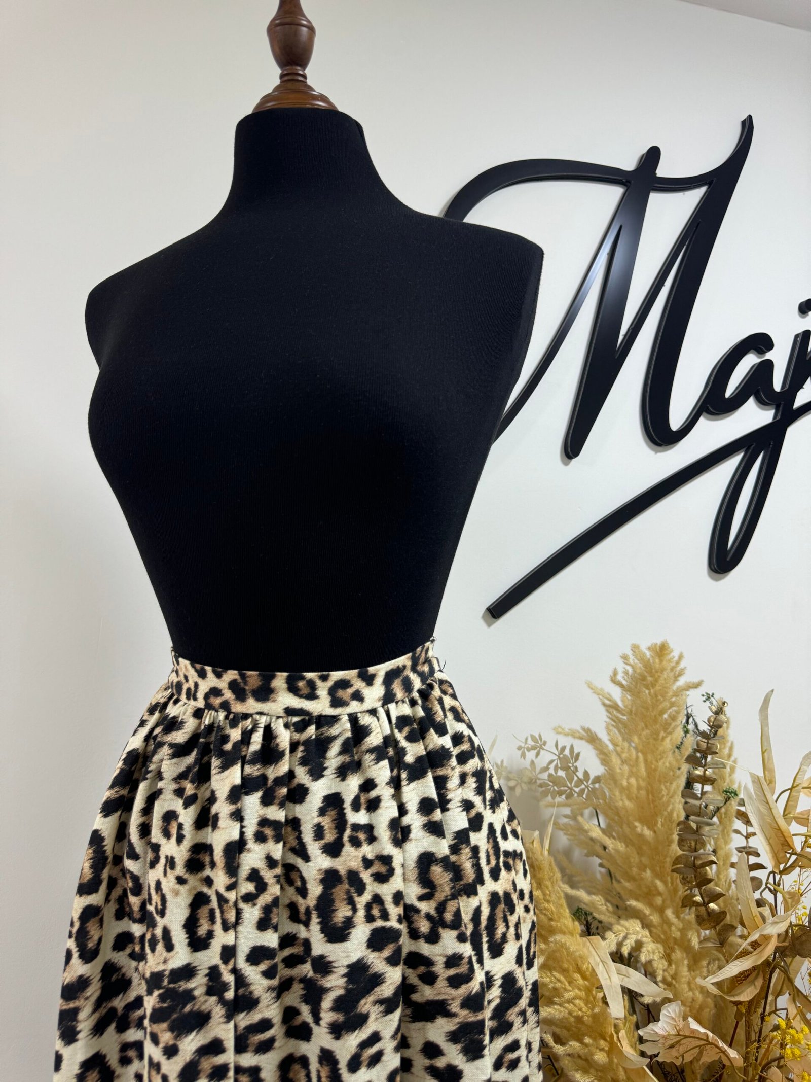 Jupe à Imprimé Léopard – Image 2